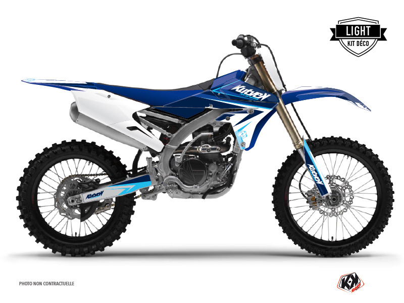 Yamaha 250 YZF Dirt Bike Stage Graphic Kit Blue LIGHT