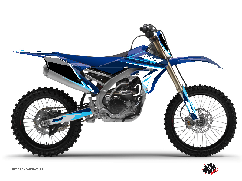 Yamaha 250 YZF Dirt Bike Stage Graphic Kit Blue