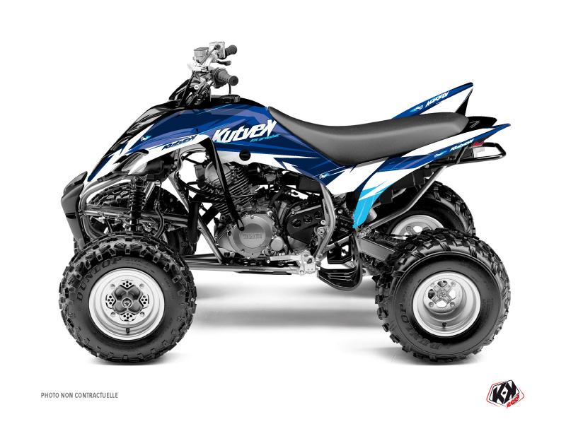 Yamaha 350 Raptor ATV Stage Graphic Kit Blue