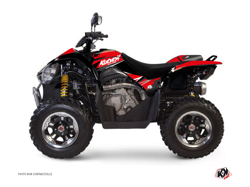 Kit Déco Quad Stage Kymco 450 MAXXER Rouge Noir