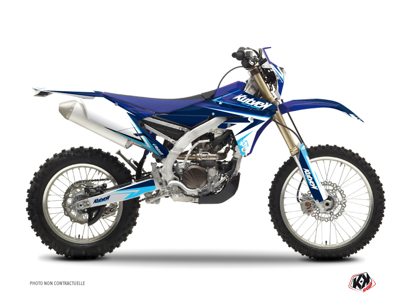 Yamaha 450 WRF Dirt Bike Stage Graphic Kit Blue