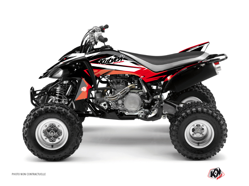 Kit Déco Quad Stage Yamaha 450 YFZ Noir Rouge