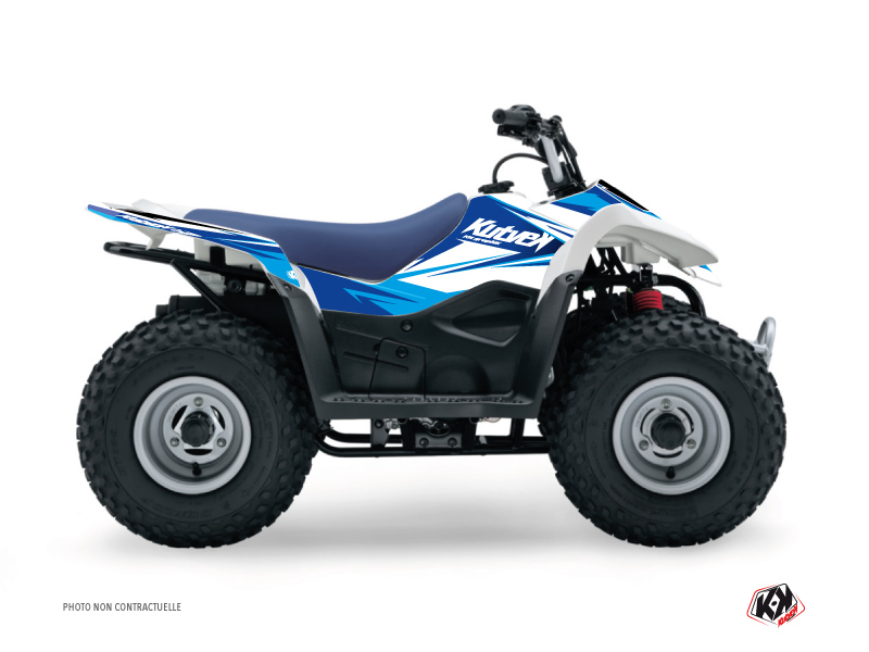 Suzuki 80 LT ATV Stage Graphic Kit Blue