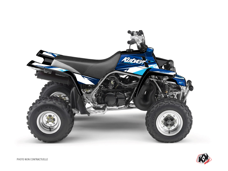 Yamaha Banshee ATV Stage Graphic Kit Blue