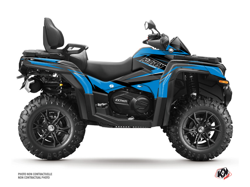 Kit Déco Quad Stage CF MOTO CFORCE 850 XC Bleu Noir