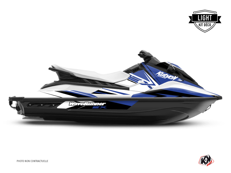 Yamaha EX Jet-Ski Stage Graphic Kit White Blue LIGHT