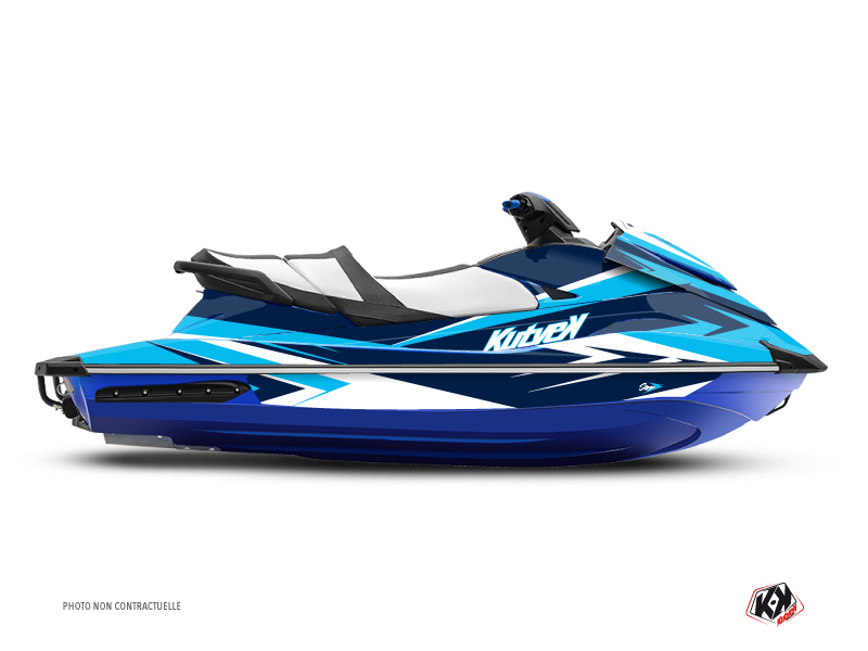 Yamaha GP 1800 Jet-Ski Stage Graphic Kit Blue