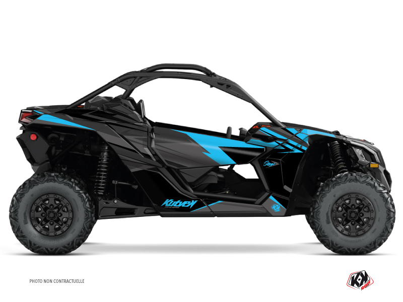 Kit Déco SSV Stage Can Am Maverick X3 Noir Bleu