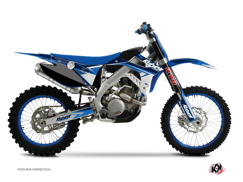 TM MX 125 Dirt Bike Stage Graphic Kit Blue