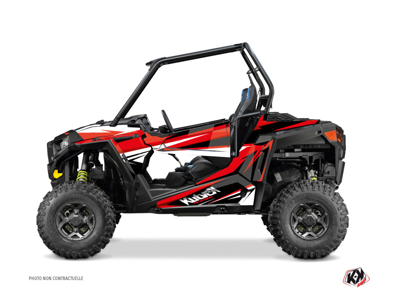 Kit Déco SSV Stage Polaris RZR 900 Noir Rouge