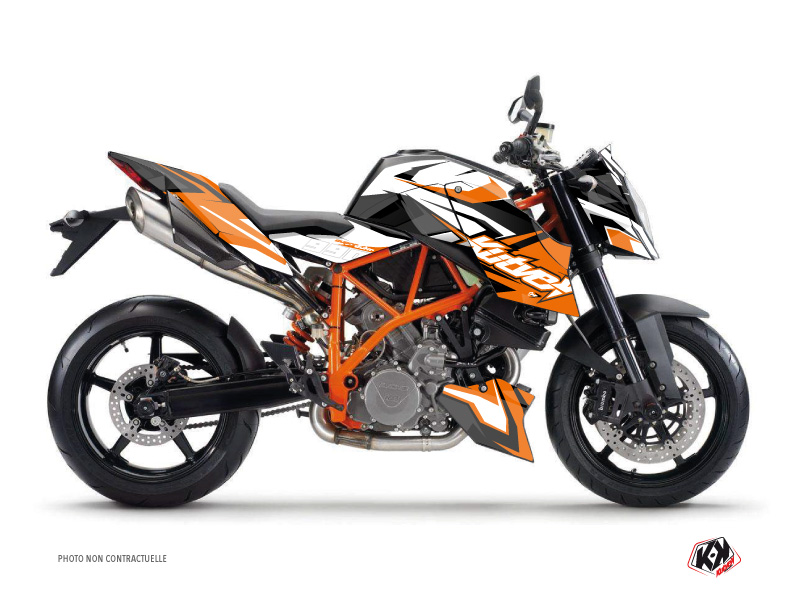 KTM Super Duke 990 R Street Bike Stage Graphic Kit Orange