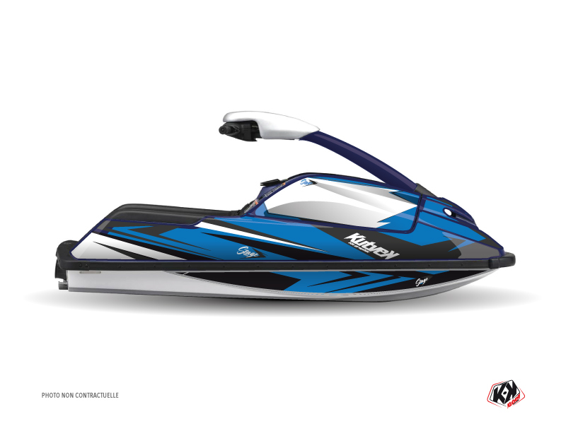 Kit Déco Jet-Ski Stage Yamaha Superjet Bleu Noir