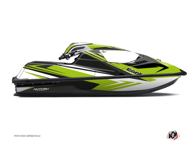 Kawasaki SX-R Jet-Ski Stage Graphic Kit Green