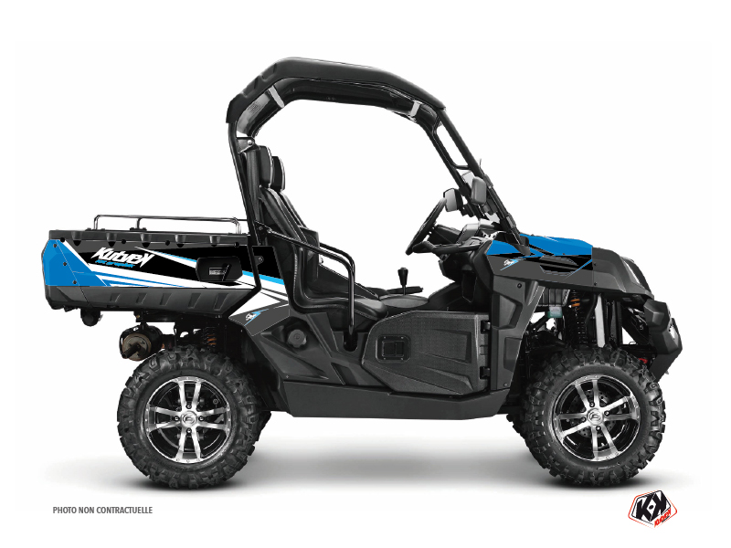 CF Moto U Force 800 UTV Stage Graphic Kit Blue