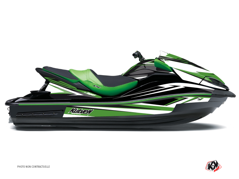 Kit Déco Jet-Ski Stage Kawasaki ULTRA 300-310 Vert