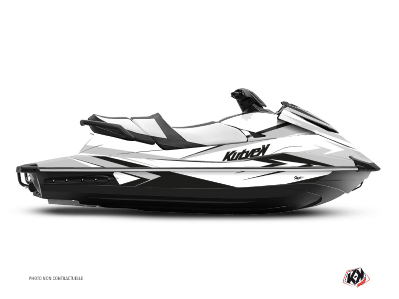 Yamaha VX Jet-Ski Stage Graphic Kit White