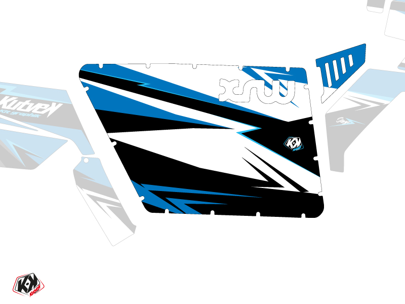 Graphic Kit Doors Standard XRW Stage UTV Polaris RZR 570/800/900 2008-2014 Blue