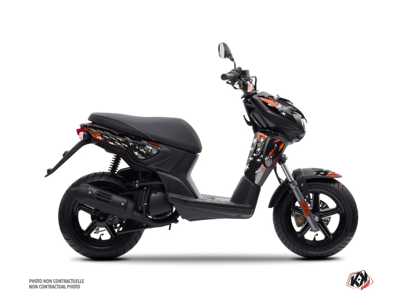 Kit Déco Scooter Stars MBK Stunt Orange