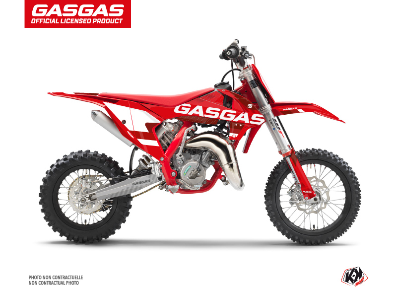 GASGAS MC 65 Dirt Bike Stella Graphic Kit Red