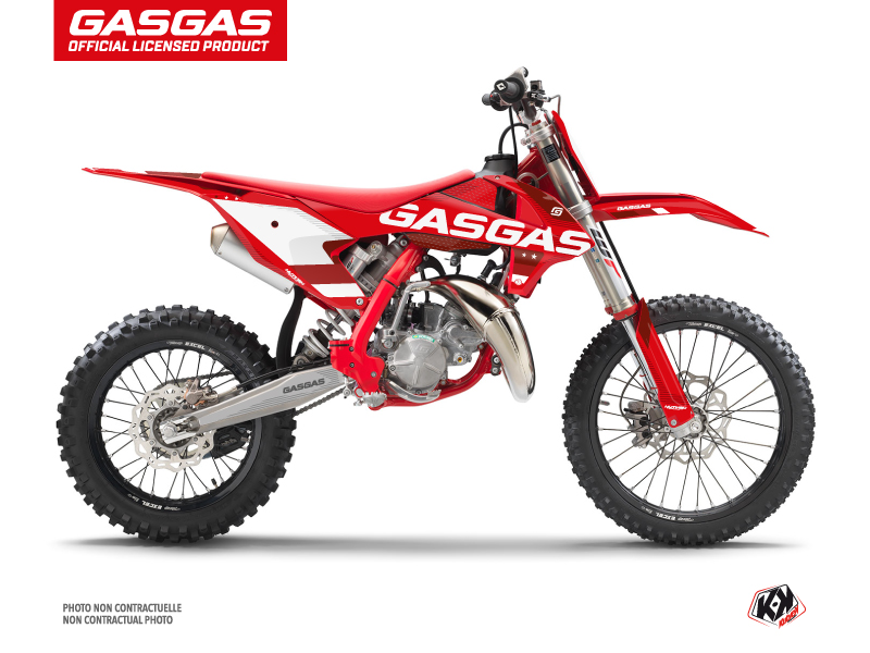 Kit Déco Moto Cross Stella GASGAS MC 85 Rouge