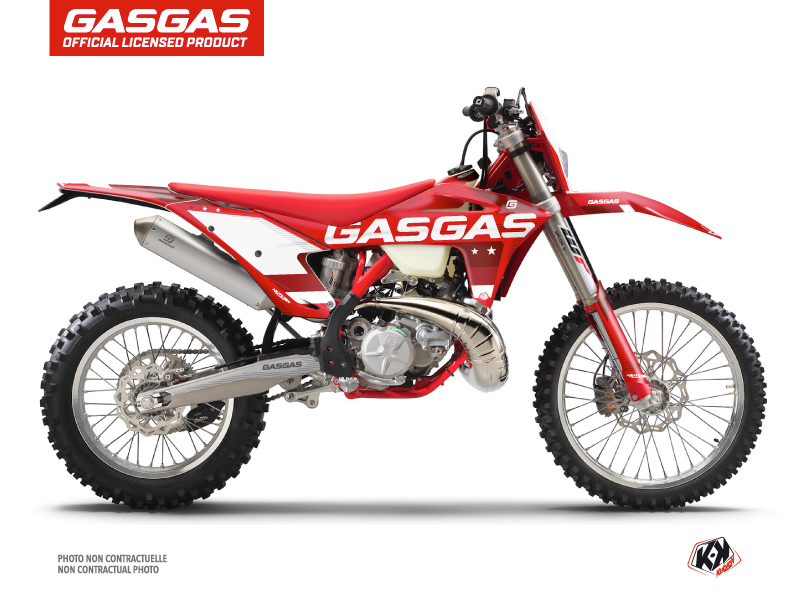 GASGAS EC Dirt Bike Stella Graphic Kit Red