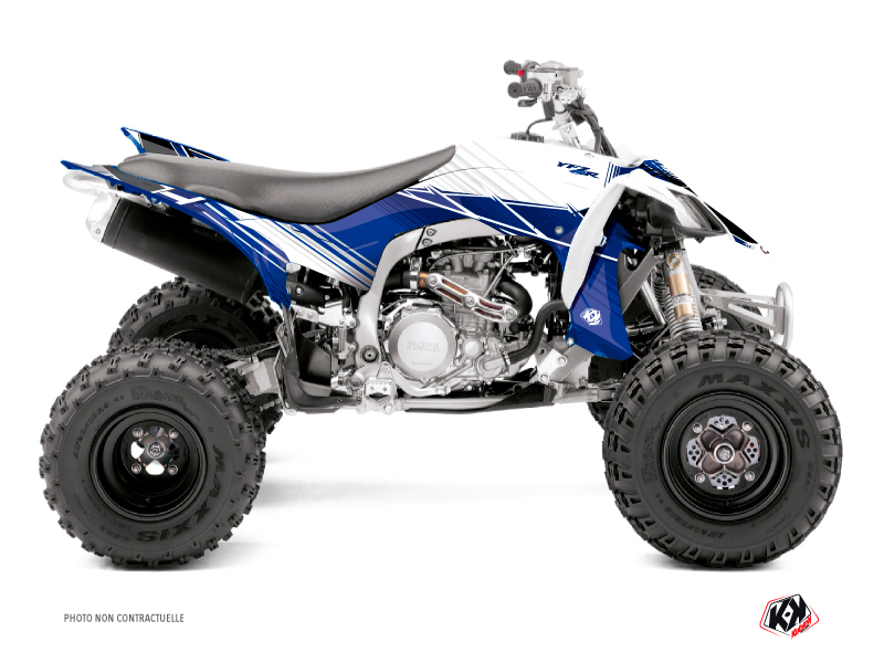 Kit Déco Quad Stripe Yamaha 450 YFZ R Bleu Nuit