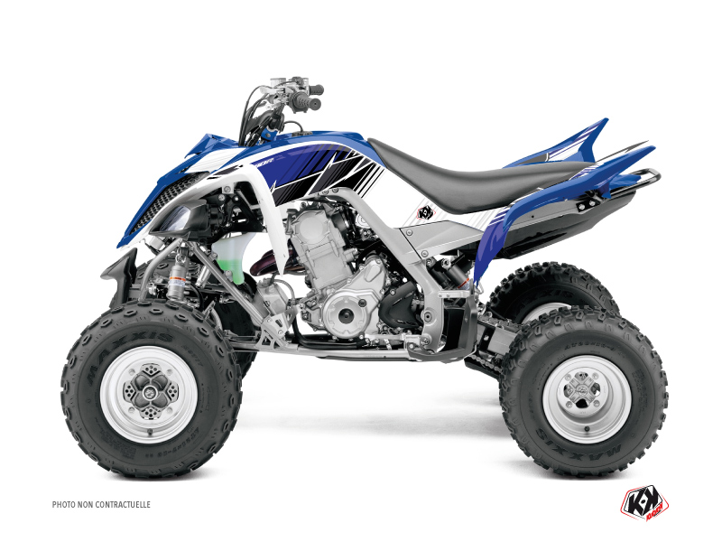 Yamaha 660 Raptor ATV Stripe Graphic Kit Blue