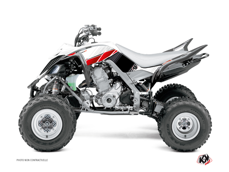 Kit Déco Quad Stripe Yamaha 700 Raptor Rouge