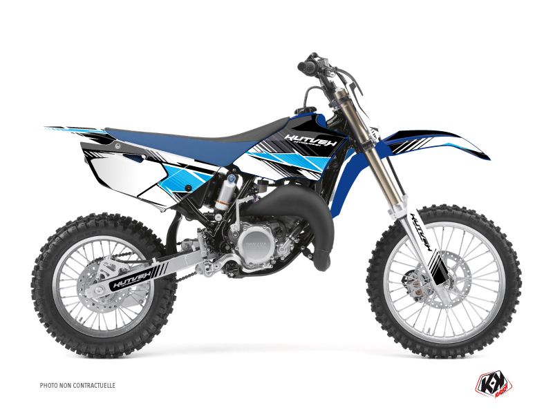 Kit Déco Moto Cross Stripe Yamaha 85 YZ Noir