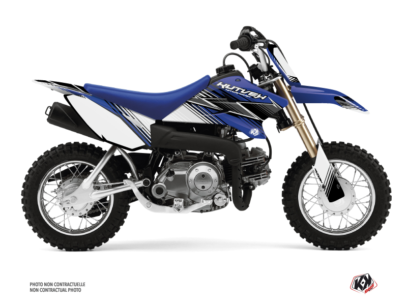 Yamaha TTR 50 Dirt Bike Stripe Graphic Kit Blue