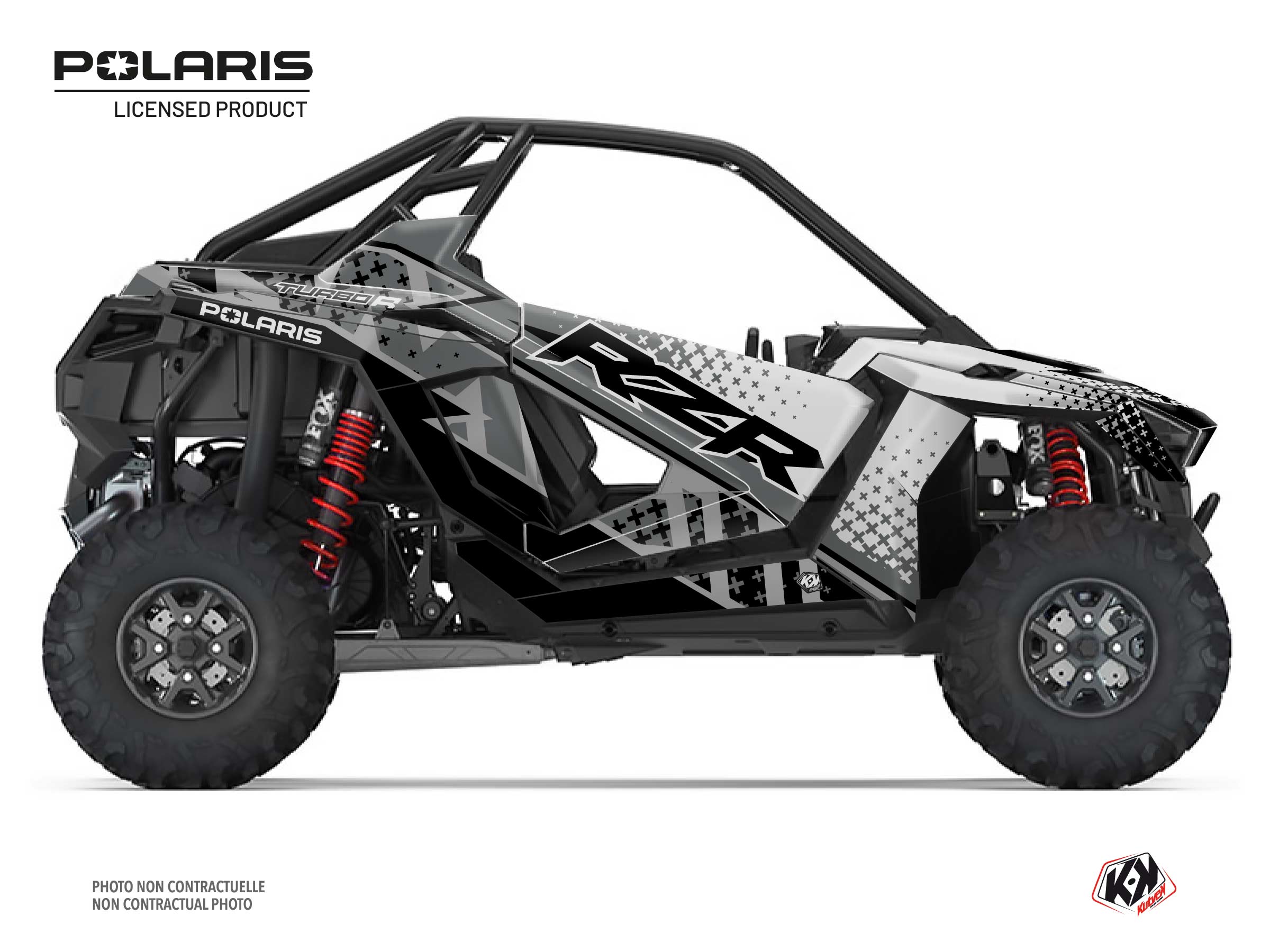 Kit Déco SSV Stun Polaris RZR PRO R Noir