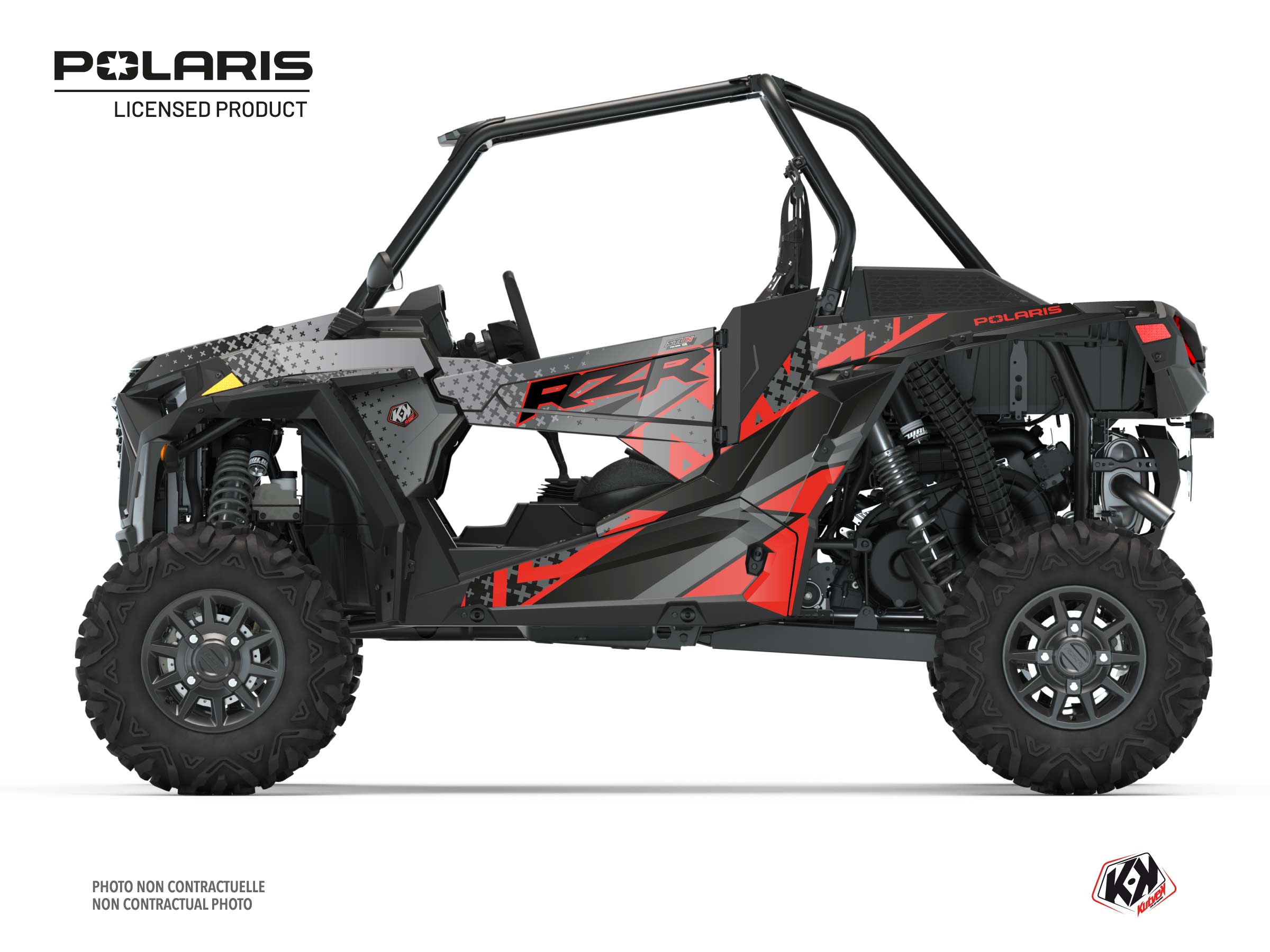 Kit Déco SSV Stun Polaris RZR XP 1000 Rouge