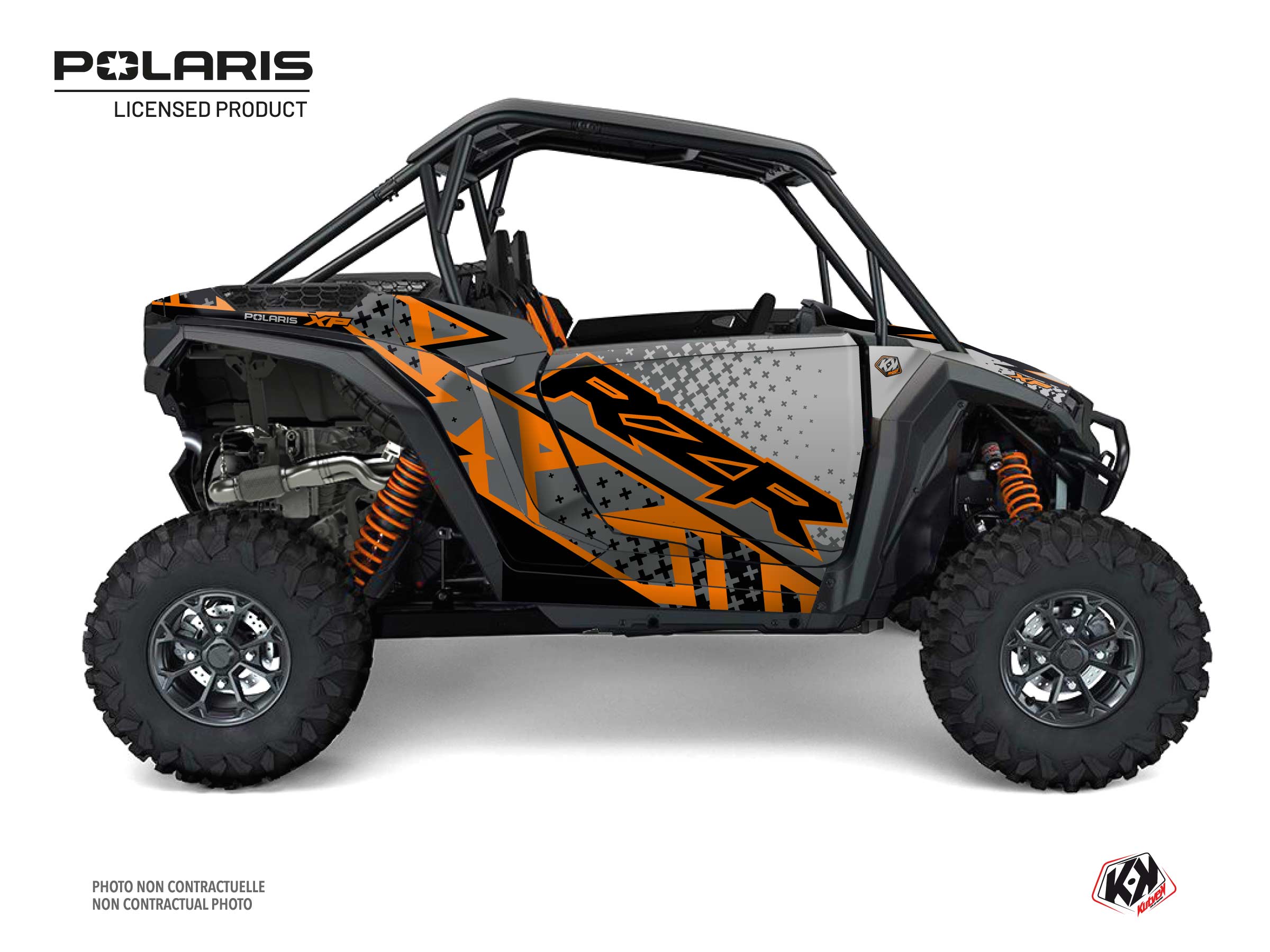 Kit Déco Ssv Stun Polaris Rzr Xp Orange Full