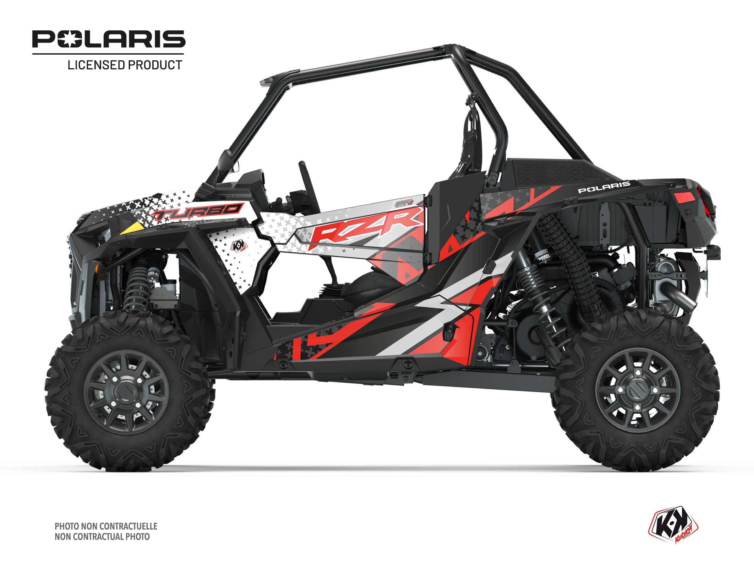 Kit Déco SSV Stun Polaris RZR XP Turbo Blanc