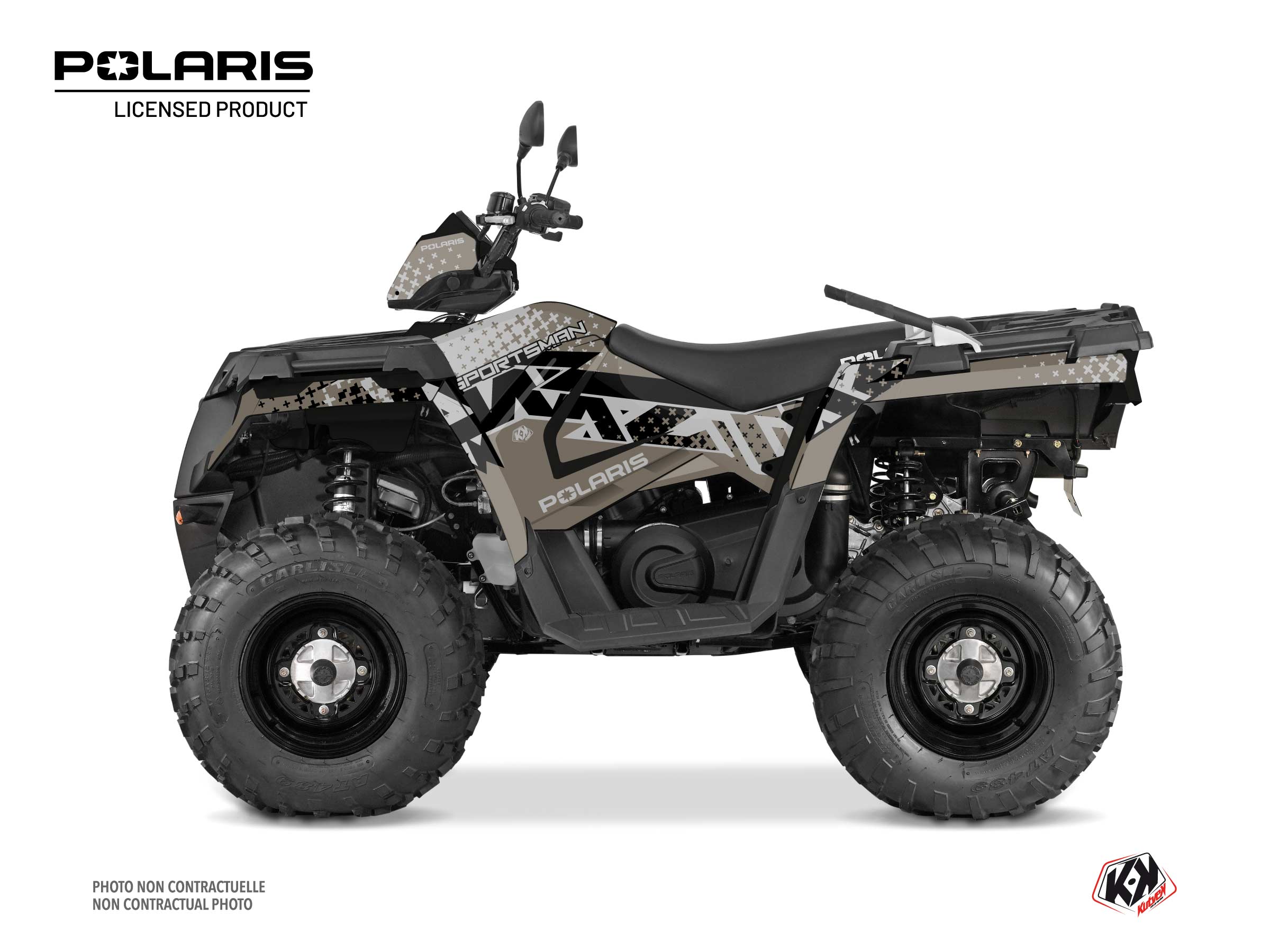 Polaris 570 Sportsman Touring ATV Stun Graphic Kit Bronze