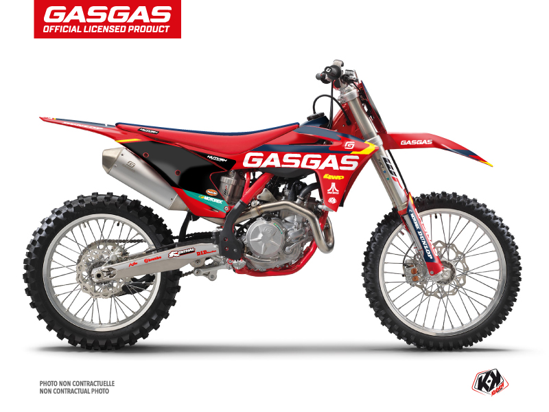 Kit Déco Moto Cross SX-K21 GASGAS MC 125 Rouge