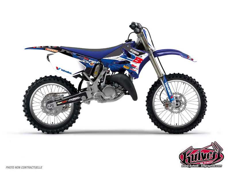 Yamaha 125 YZ Dirt Bike Replica Team 2b Graphic Kit 2013