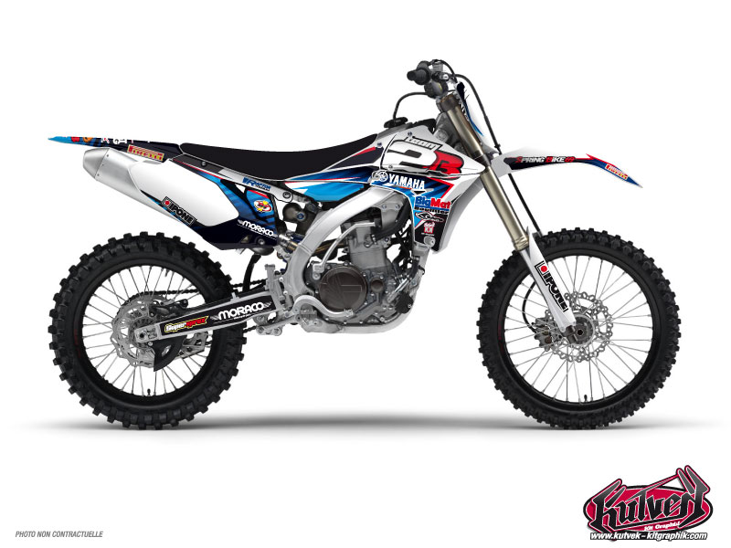 Yamaha 450 YZF Dirt Bike Replica Team 2b Graphic Kit 2012