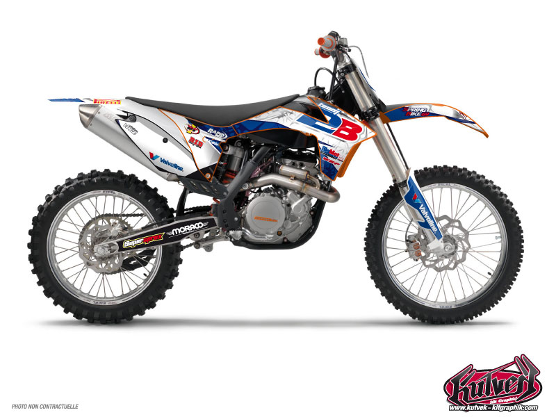 Kit Déco Moto Cross Replica Team 2b KTM 65 SX 2013