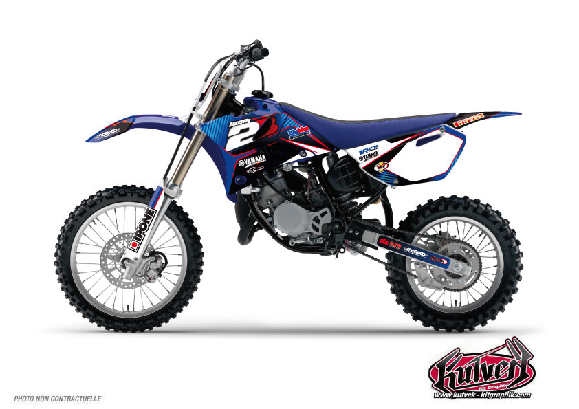 Yamaha 85 YZ Dirt Bike Replica Team 2b Graphic Kit 2011