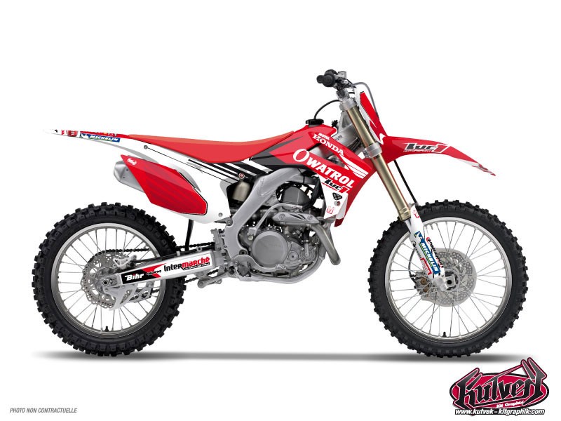 Kit Déco Moto Cross Replica Team Luc1 Honda 250 CRF 2015