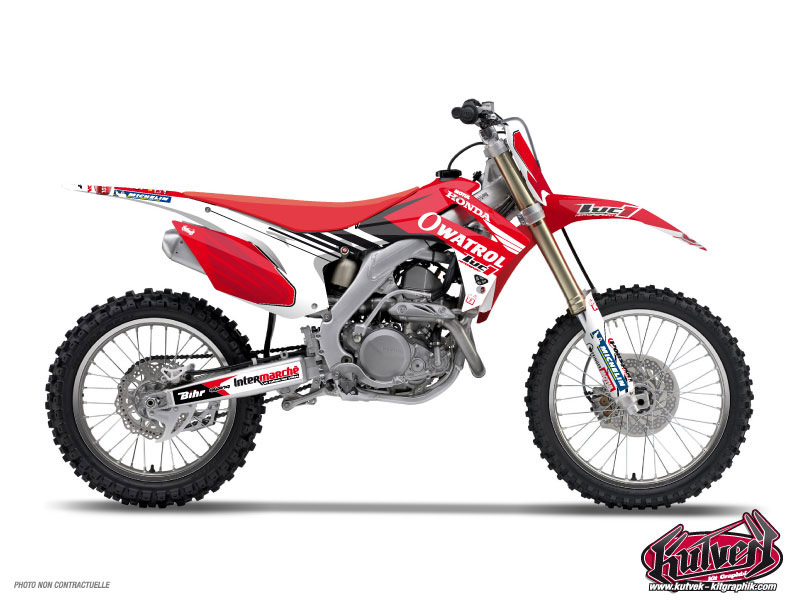 Kit Déco Moto Cross Replica Team Luc1 Honda 450 CRF 2015