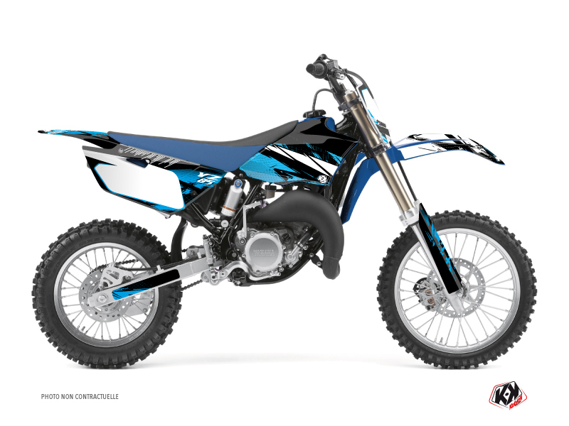 Kit Déco Moto Cross Techno Yamaha 85 YZ Bleu