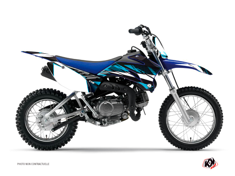 Yamaha TTR 110 Dirt Bike Techno Graphic Kit Blue