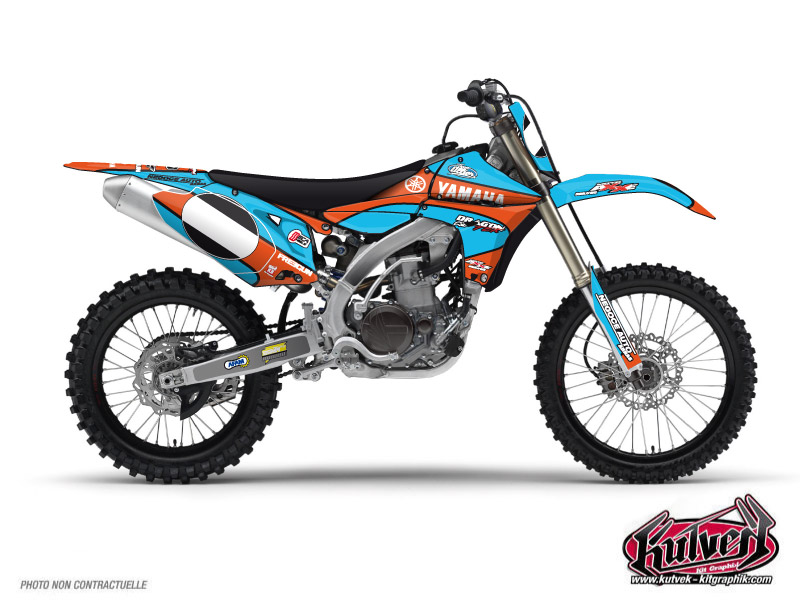 Yamaha 450 YZF Dirt Bike Replica Thomas Allier Graphic Kit 2011