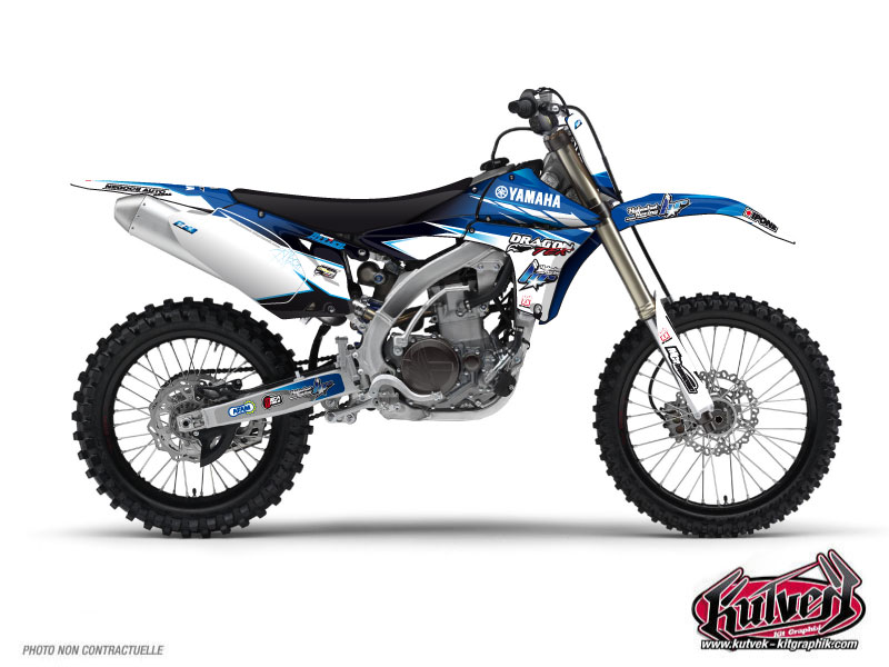 Yamaha 450 YZF Dirt Bike Replica Thomas Allier Graphic Kit 2013