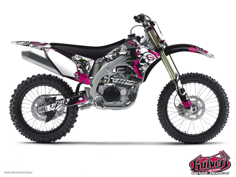 Kawasaki 250 KX Dirt Bike Trash Graphic Kit