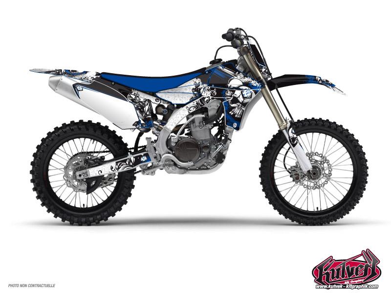 Yamaha 250 YZ Dirt Bike Trash Graphic Kit