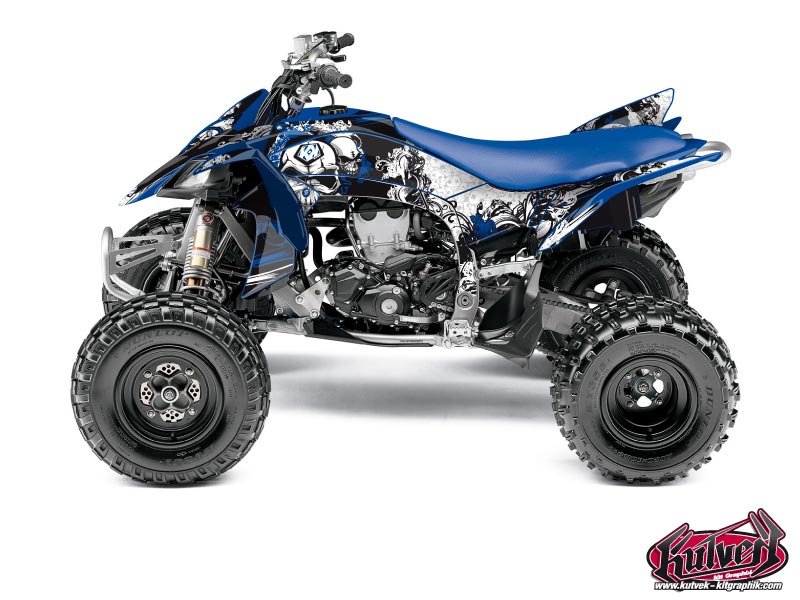 Kit Déco Quad Trash Yamaha 450 YFZ R Noir Bleu