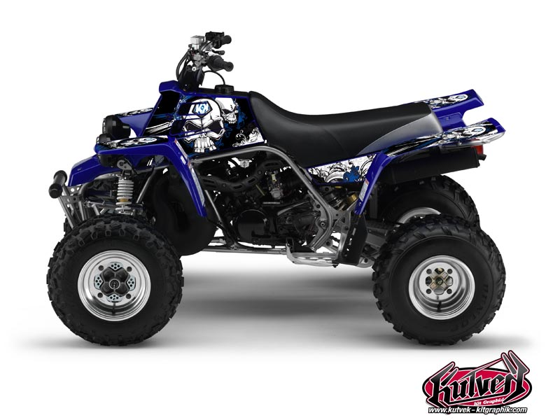 Kit Déco Quad Trash Yamaha Banshee Noir Bleu